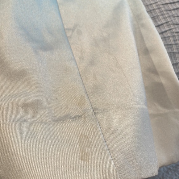 Monique Lhuillier Ombre Blue Gown Formal Dress Tutu  Flare Size 8 Medium - Picture 7 of 7